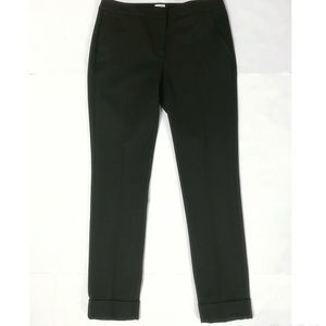 Armani Colleczioni stretchy tapped leg pants